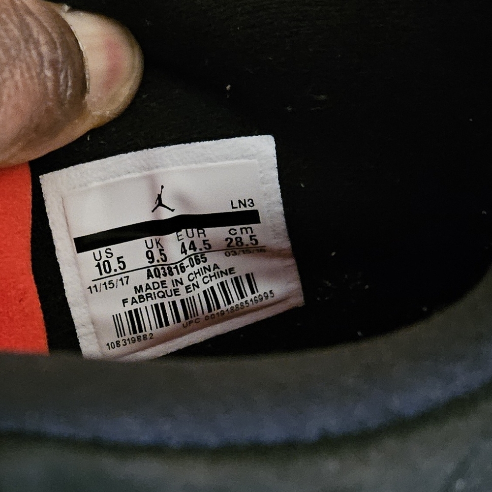 Men's Nike Air Jordan 4 Retro NRG Raptors OVU Drake Size 10.5 (EXCELLENT SHAPE) - Picture 13 of 14